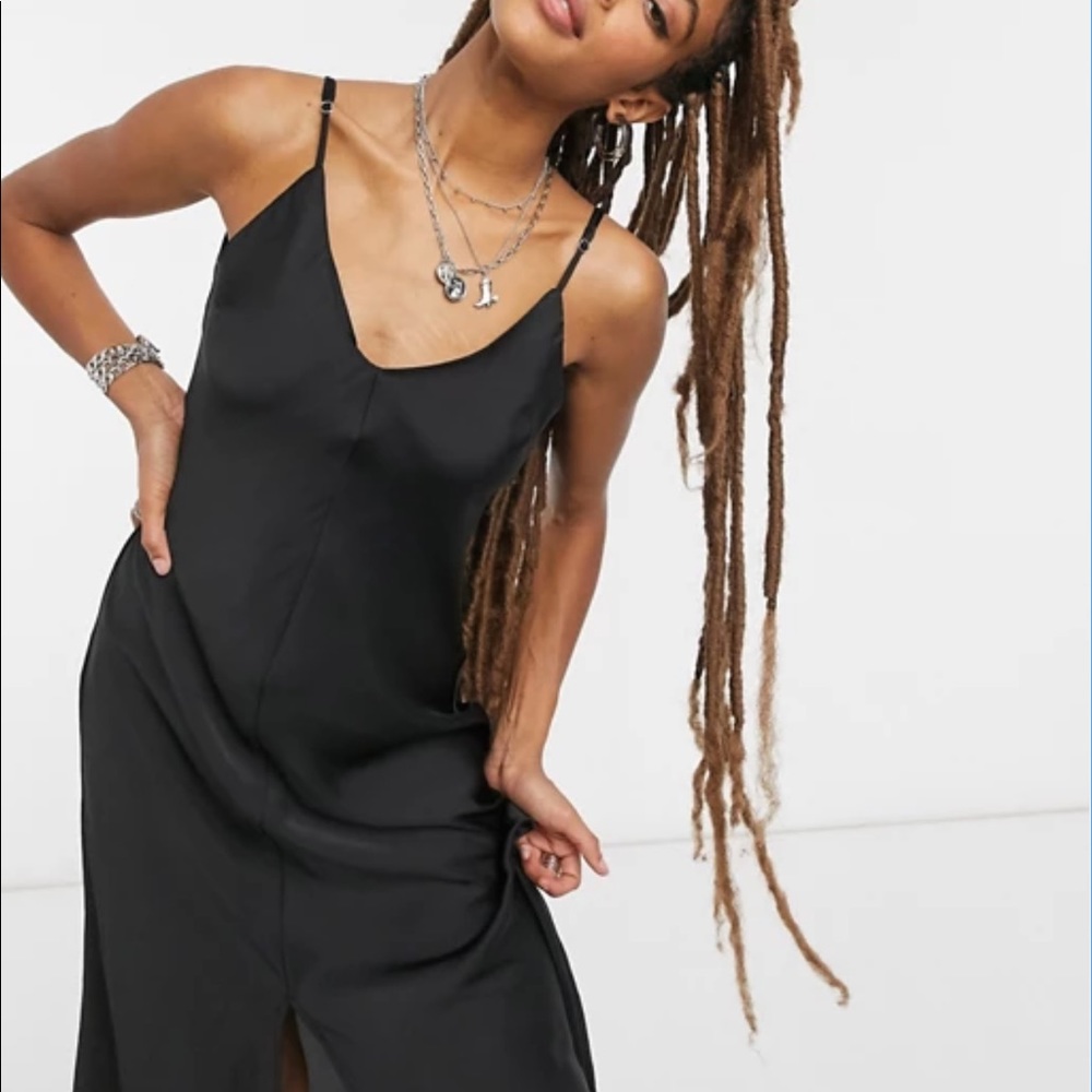 Free People Black Slip Dress Size Small